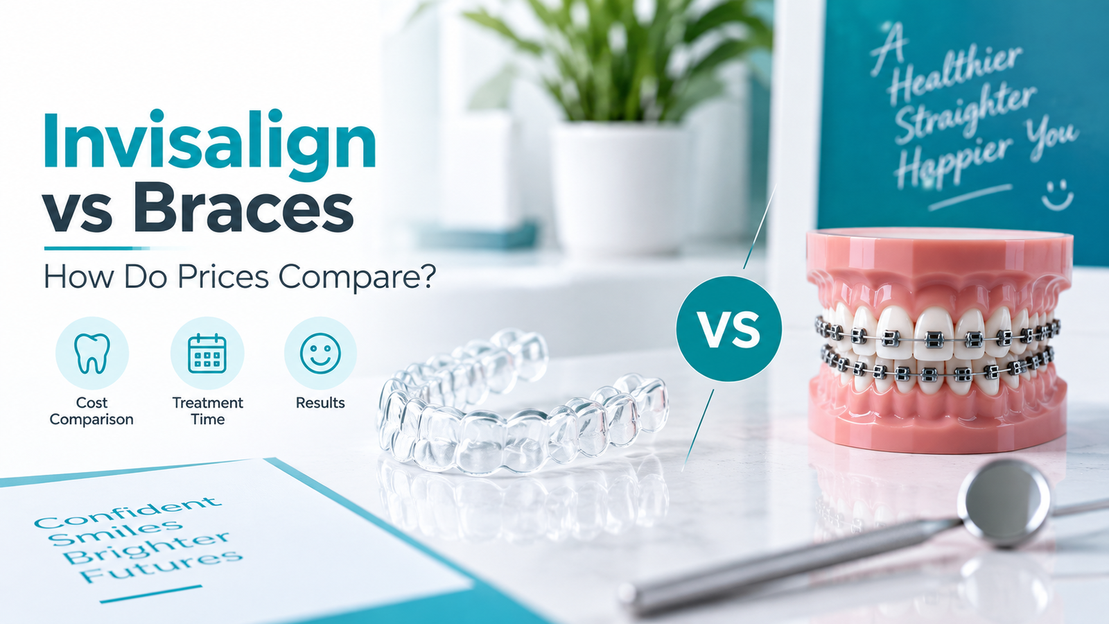 Invisalign cost vs braces in Canada