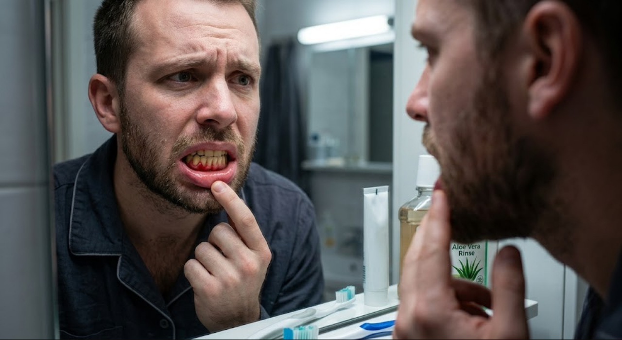 mouth bacteria & gum swelling
