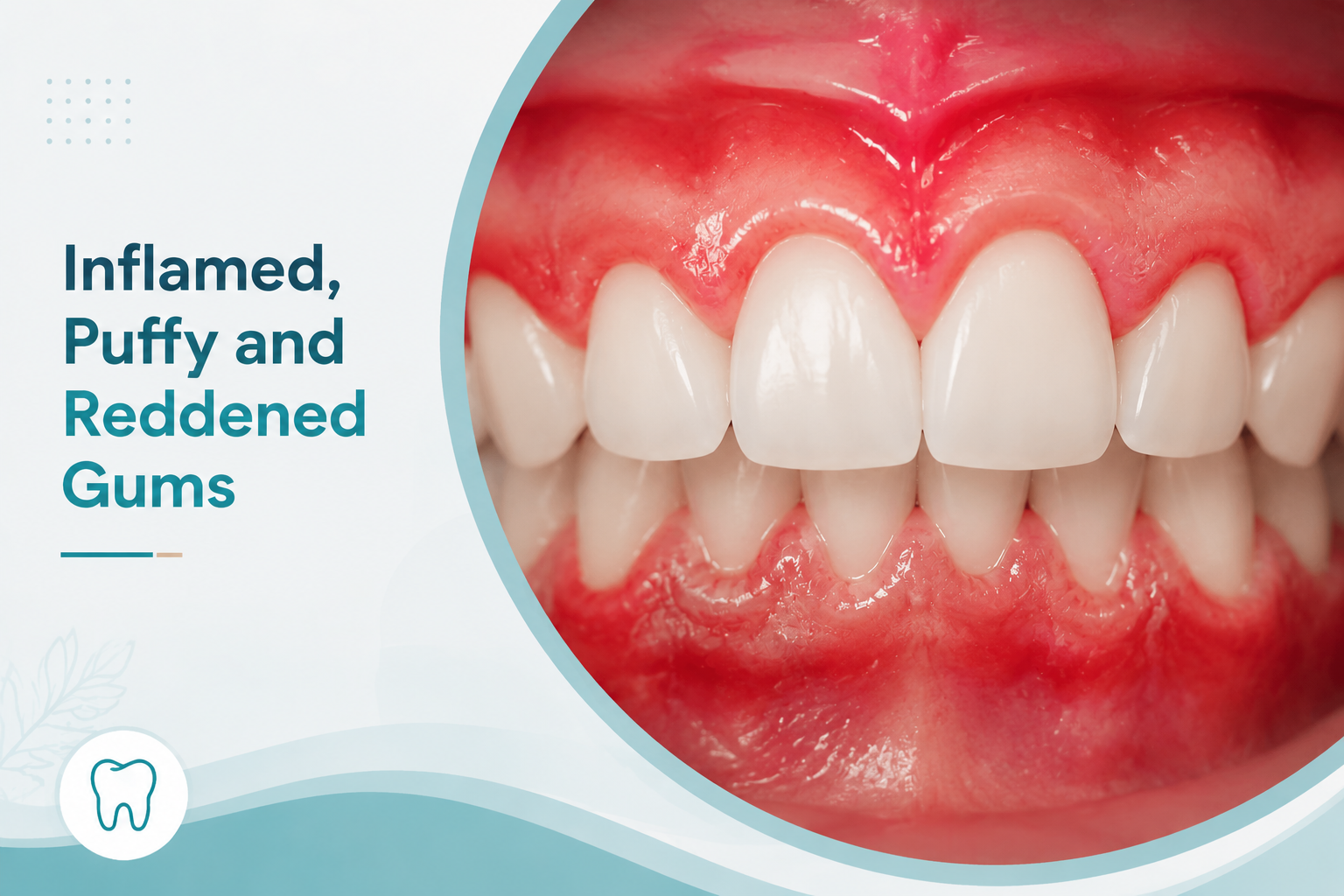 Puffy and Reddened Gums